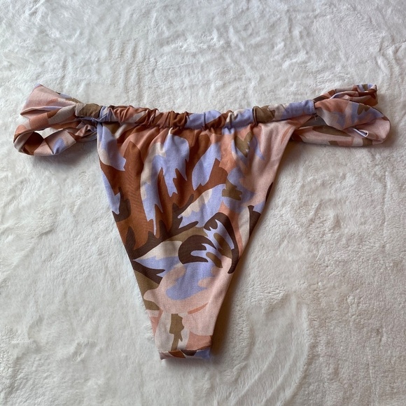 Stone Fox Swim Camouflage Bikini - Brown and White - Picture 5 of 11